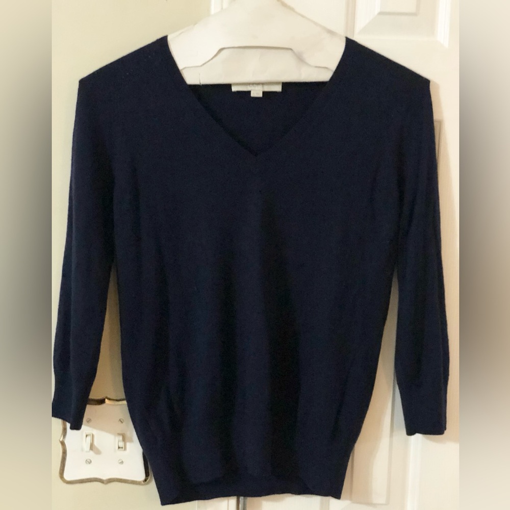 Ann Taylor Cashmere Sweater V Neck